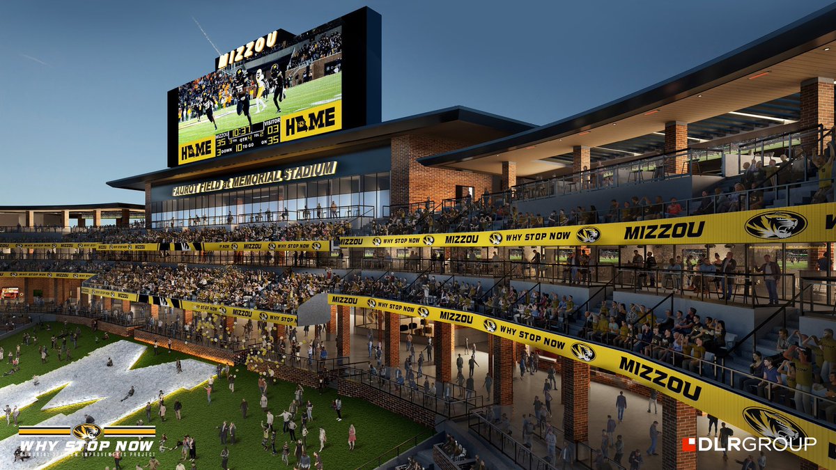 CFBTalkDaily's tweet photo. The sky is the limit at Mizzou

Mizzou has approved a 250 million dollar renovation of Memorial Stadium

Not sure there is an SEC program I’m more excited about https://t.co/EiadbCJKFW