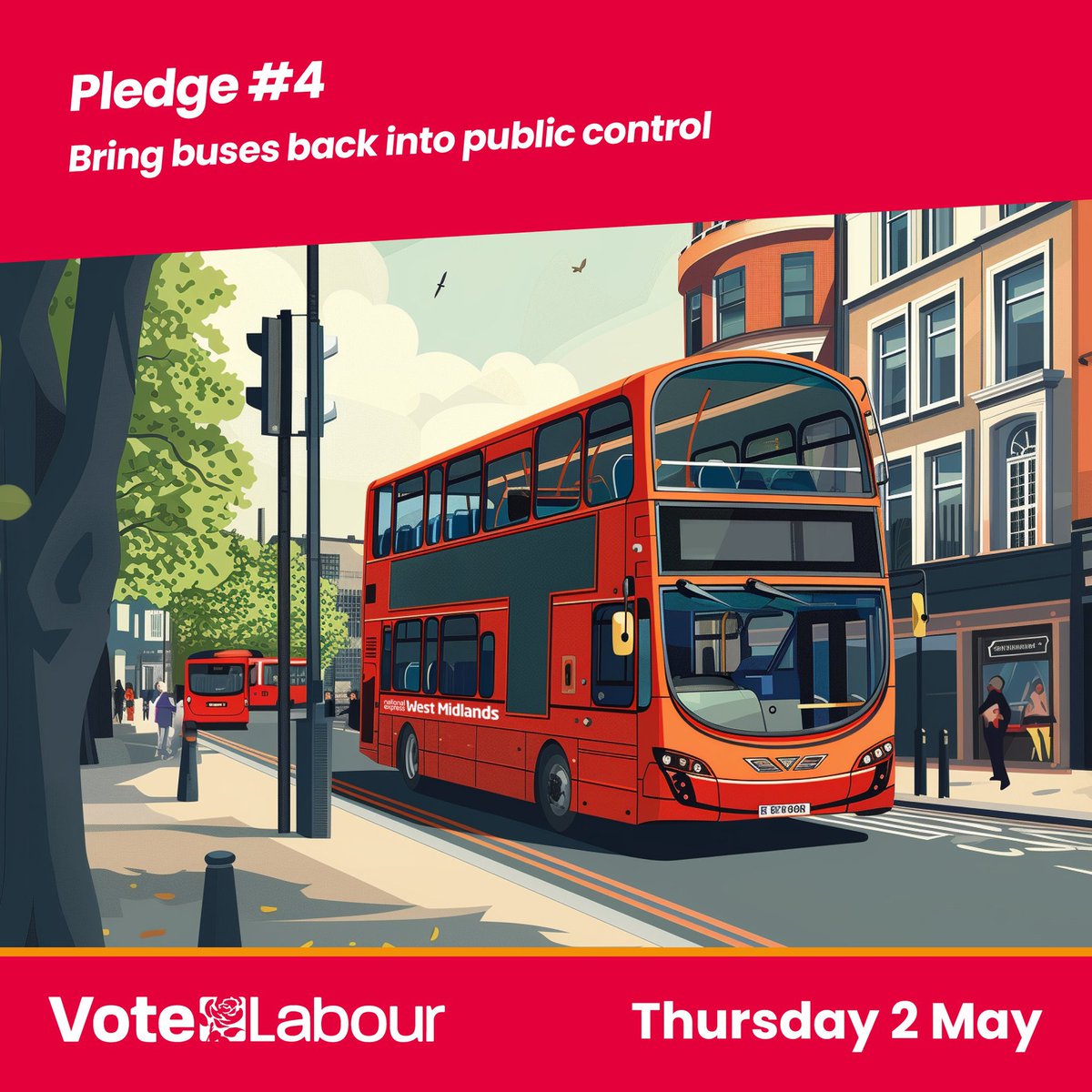 By bringing our buses into public control they’ll be cheaper, cleaner and safer. Run for us, with the routes we need.