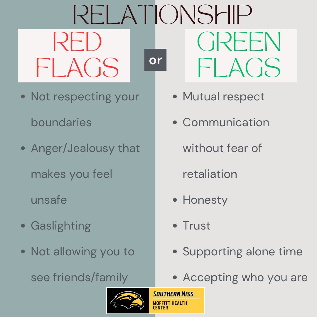 Recognizing red flags helps protect your heart, while embracing green flags nurtures trust and growth. Let's empower each other to foster healthy, fulfilling connections built on mutual respect and understanding. ❤️ #redflags #greenflags #healthyrelationships