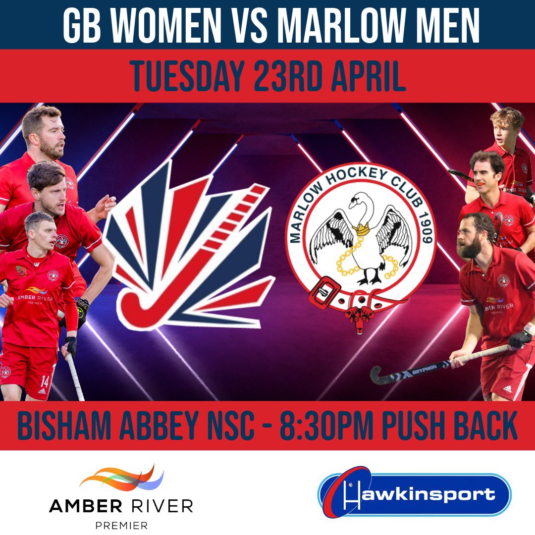 🇬🇧Part 3/3 Against GB 🇬🇧 

The Marlow Men’s Performance have one last game against GB this coming Tuesday at Bisham. This will be the last time we play the women before the GB Team head off to the Paris Olympics! ✈️🇫🇷

#redarmy #part3 #goodluck