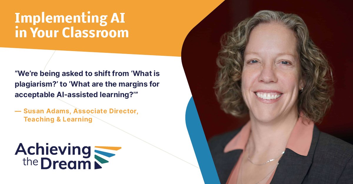 Did you miss today’s AI Workshop? Want to learn more about ATD's work? #ATDToday Learn more about Teaching and Learning at ATD: achievingthedream.org/areas-of-exper…