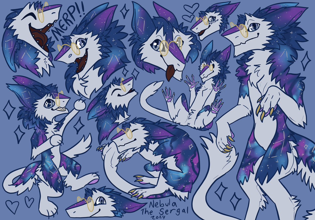 Oops! All Nebulas

#sergal #sergalart #furryart #furry