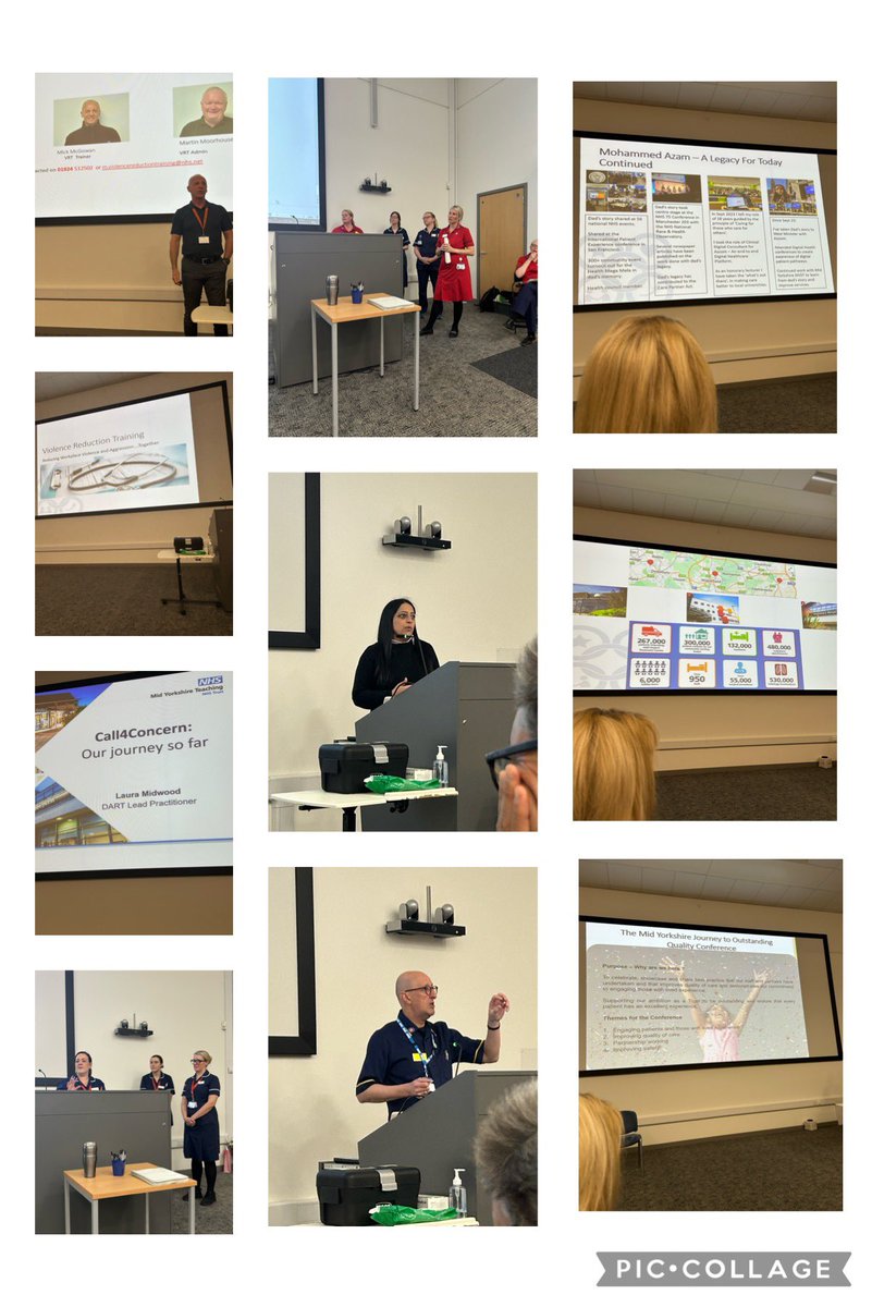 Today I was honoured to attend and support facilitation of the Quality Conference @MidYorkshireNHS . I was humbled and so proud of all the achievements and also the reflections when we don’t get things right. 
#ourjourneytooutstanding