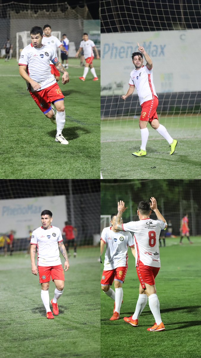 Los goleadores de la noche 🎯🔥
<a href="/jullitoMinarro/">Jullito Miñarro</a> ⚽️
<a href="/CaceritoMarito/">Mario caceres</a> ⚽️
<a href="/JuanBenitez0831/">Juan Benitez</a> ⚽️⚽️

<a href="/ligadetuiteros_/">Más Liga</a>