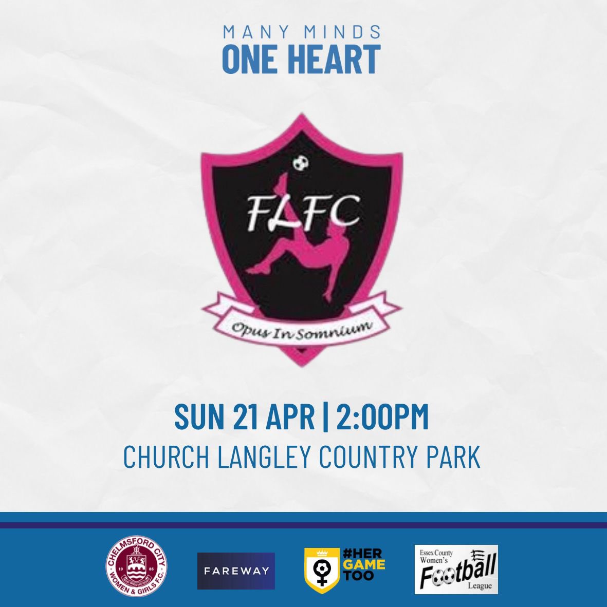 This weekend we visit friends and title rivals <a href="/frontiersladies/">FRONTIERS LADIES FC</a> in vital clash. Can we maintain our push? Come and find out - Minton Lane, Harlow CM17 9TP
<a href="/JohnFowlersLLP/">John Fowlers Solicitors LLP</a> <a href="/Farewaytaxisltd/">Fareway taxis</a> <a href="/HerGameToo/">Her Game Too</a> <a href="/WF_East/">Women's Football East</a> <a href="/OfficialClarets/">Chelmsford City FC</a>