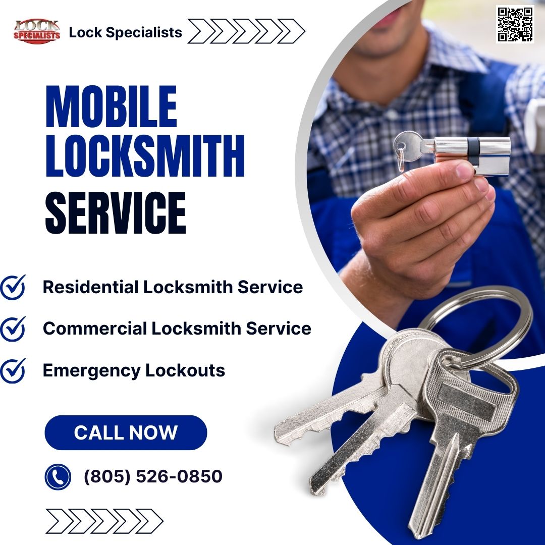 For Residential Locksmith Services In Simi Valley & Nearby Areas. Call us today at (805) 526-0850. Lock Specialists Provides Same Day  Lockouts, Lock Installation, Lock Repair & More Services. #simivalley #simivalleyca google.com/maps?cid=81126… #Moorpark #Chatsworth #ThousandOaks