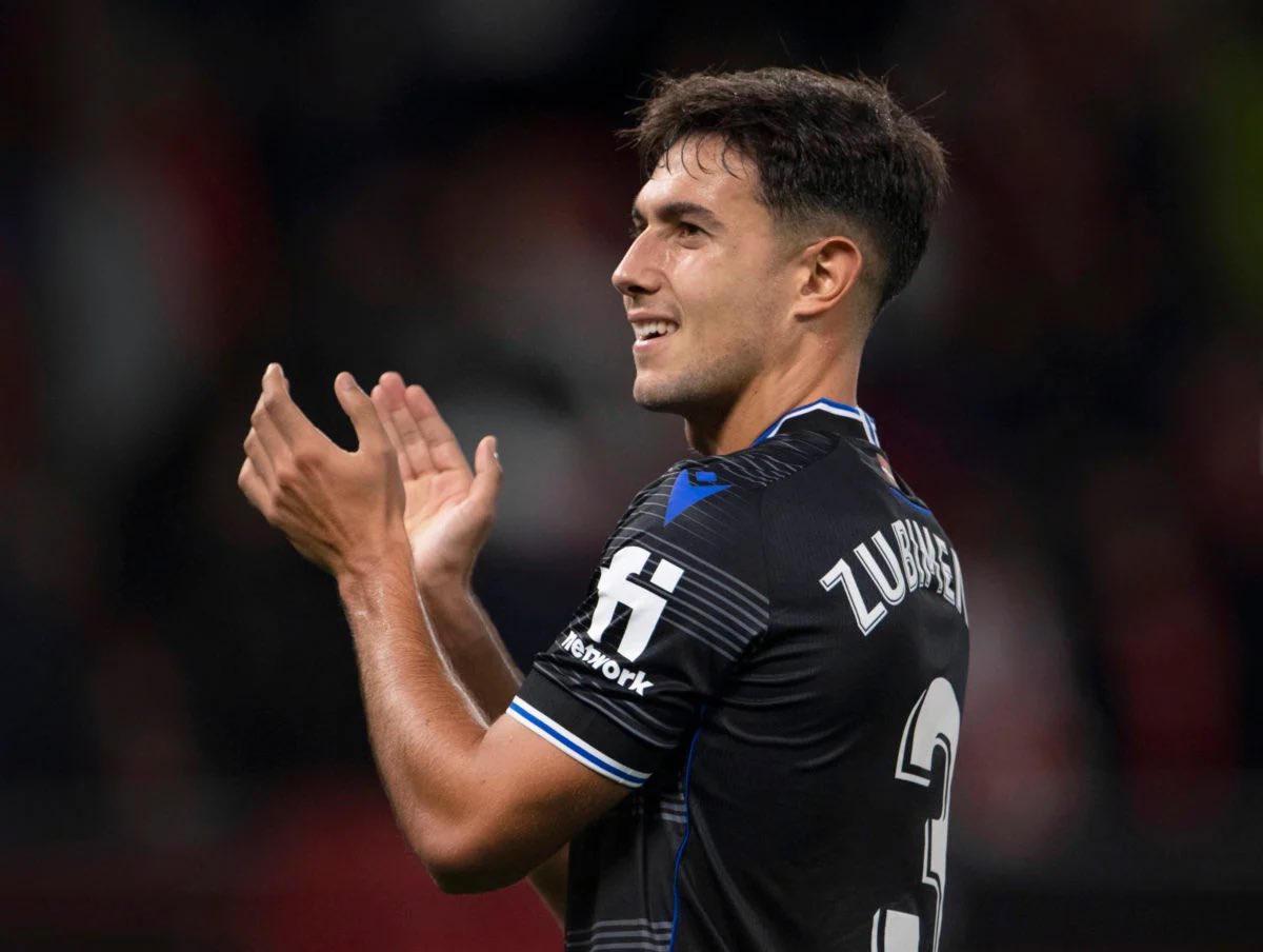 afcstuff's tweet photo. 🚨 Real Sociedad midfielder Martin Zubimendi has major backing with Arsenal’s recruitment team. [@SamiMokbel81_DM] #afc https://t.co/7Us8mGqrmV
