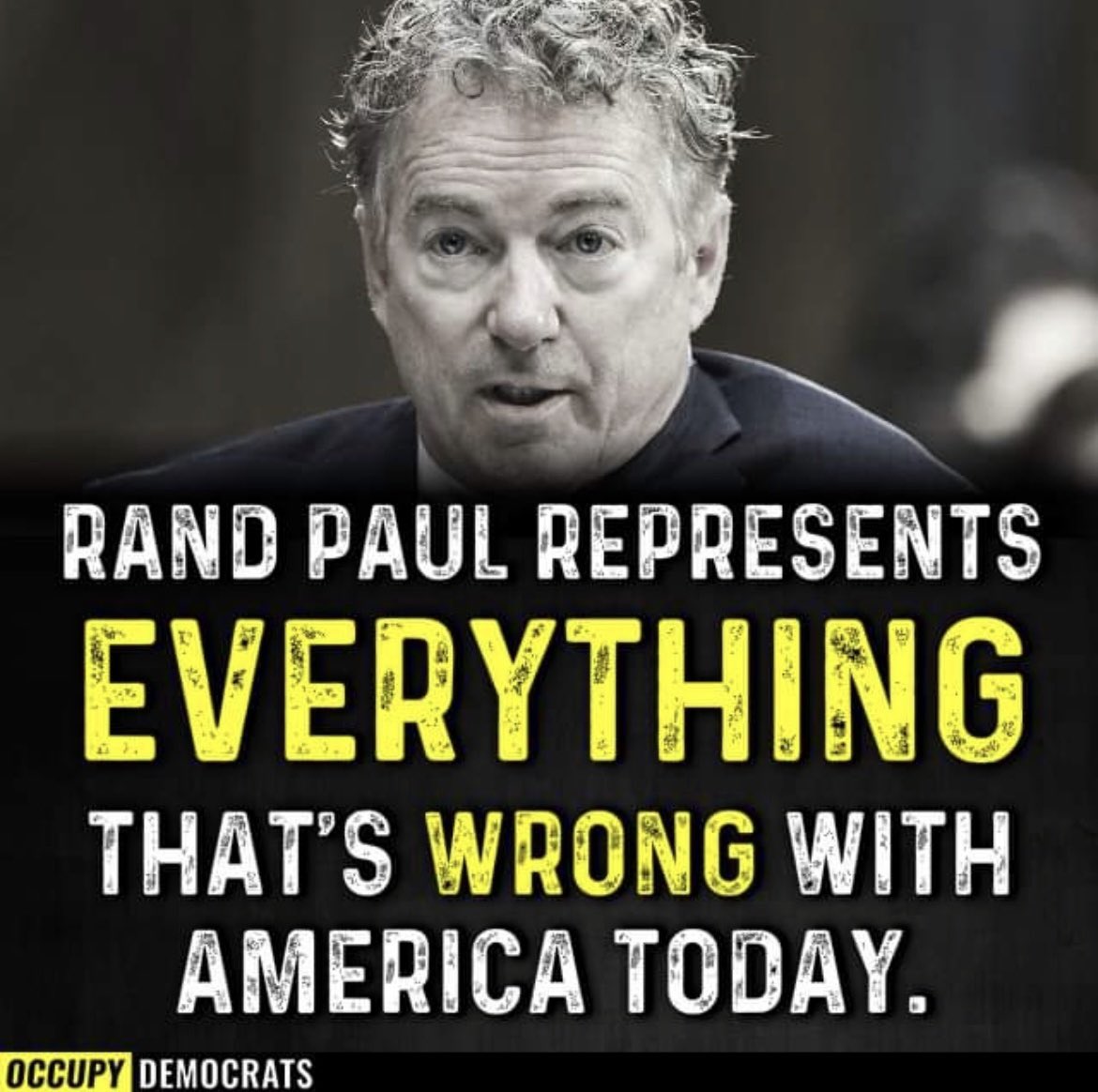 @RandPaul Stop embarrassing yourself! 🤐