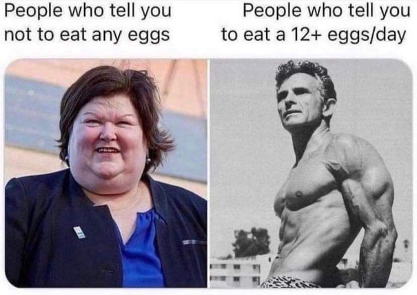 Eat eggs