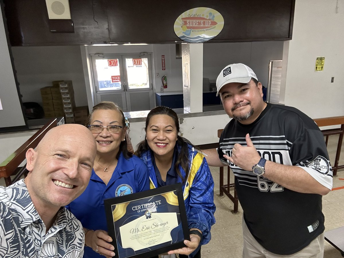 Wrapped up an incredible 4 days with Kagman Elementary and Hopwood Middle Schools in @cnmi_pss. I can’t thank the principals enough for trusting me with their staff and the collective openness to growth. Until next time… #digilead #disruptivethink