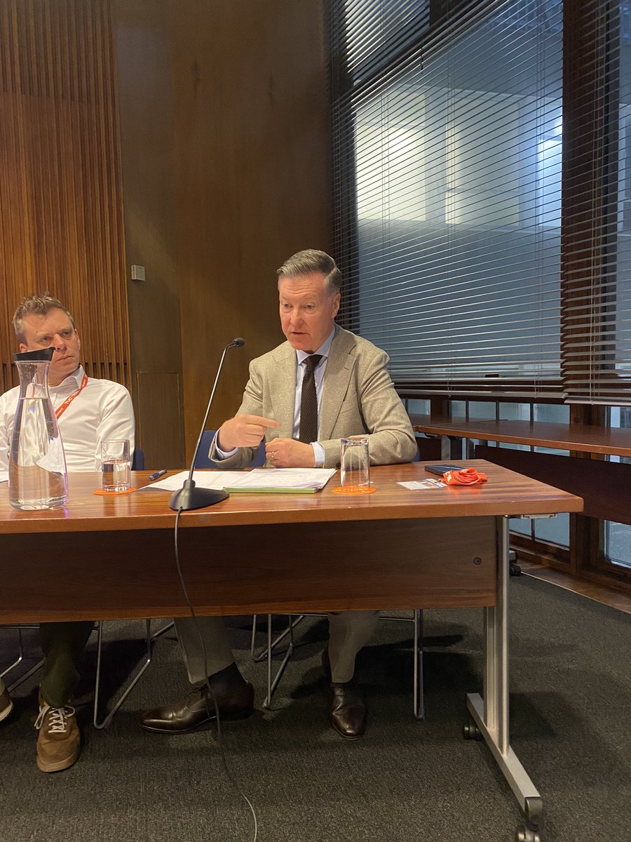 Prospect General Secretary @mikeclancy1 speaking on the panel at the launch of The TUC AI Bill 🖥️ “Trade unions can shape technological change and shape good jobs”