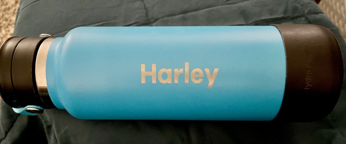 Hello Brains & Hearts! Have you had any water today? No? Same... I didn't either but I have my water bottle now! Yes? Great job! You're ahead of me today! (Also... this is my favourite hydration-holding apparatus... what's yours?) #ADHD #HowtoADHD #Hydration