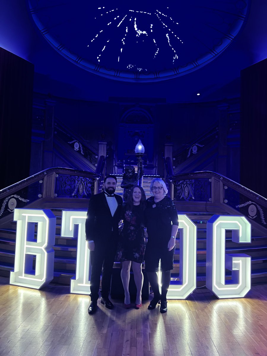 What a fabulous venue and brilliant finale for #btog2024 we’ve had an amazing time here in Belfast ❤️
