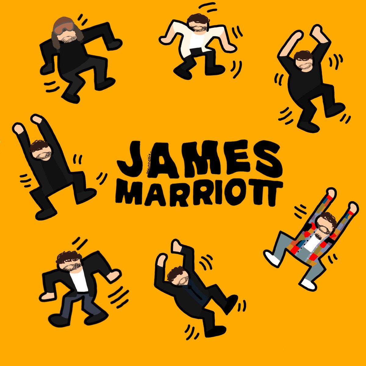 I drew James Marriott in his different music videos in Keith haring style!!!
.
.
.
.
.
#jamesmarriott #jamesmarriottfanart #jamesmarriottart #fanart