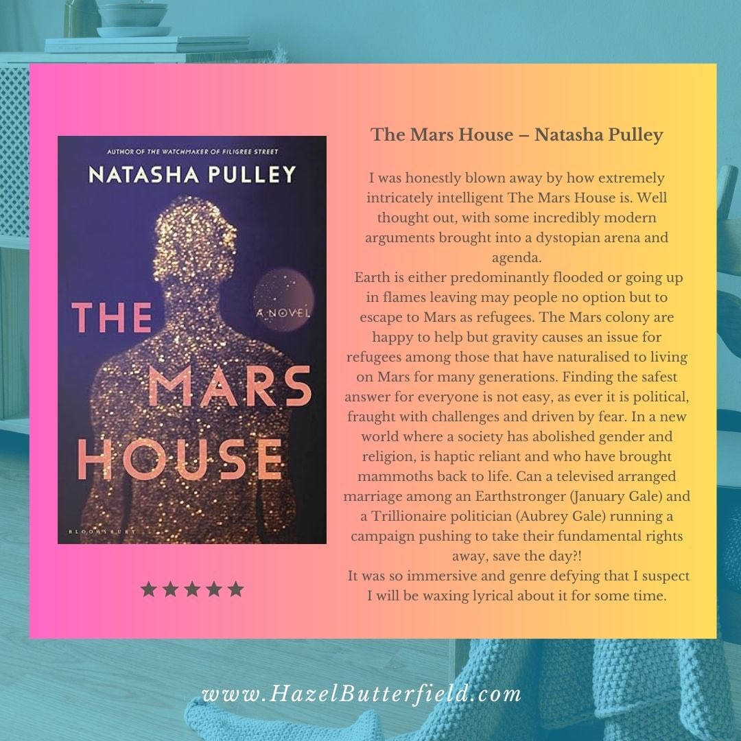 Omg I balls out loved #TheMarsHouse by @natasha_pulley