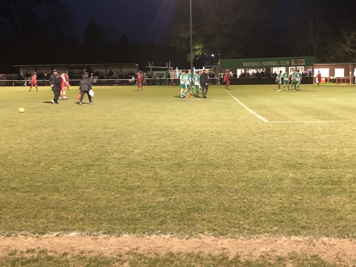 Half Time - Rusthall U23 0 Tunbridge Wells U23 1