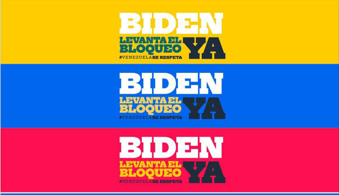 #BidenLevantaElBloqueoYa ¡Respeta la autodeterminación de los pueblos! 🇻🇪 🇨🇺 #DeZurdaTeam @POTUS