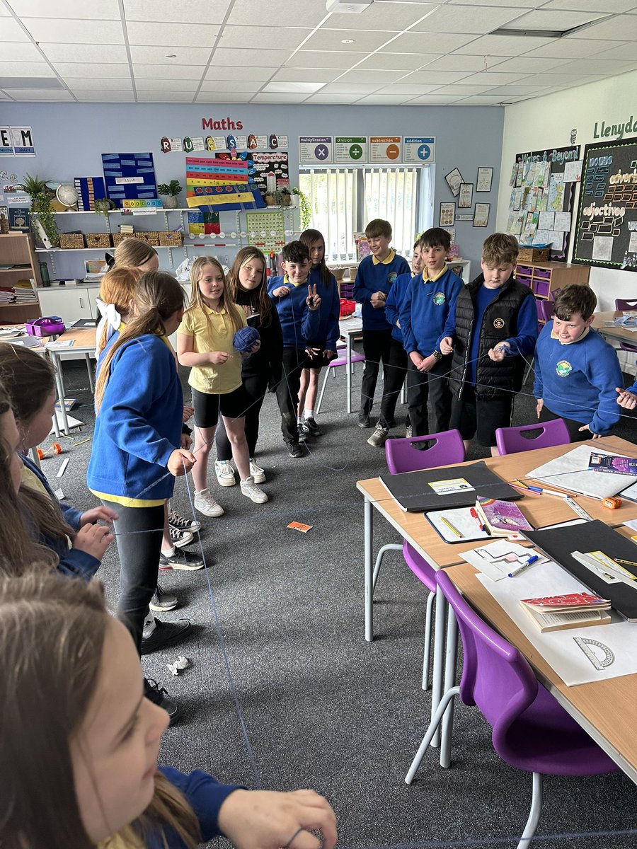 Dosbarth Aberdovey have been discussing relationships. We made a web which connected each of us to someone else based on a common interest or belief. We discussed how these connections, however big or small, are what we base our friendships upon. #healthyfriendships