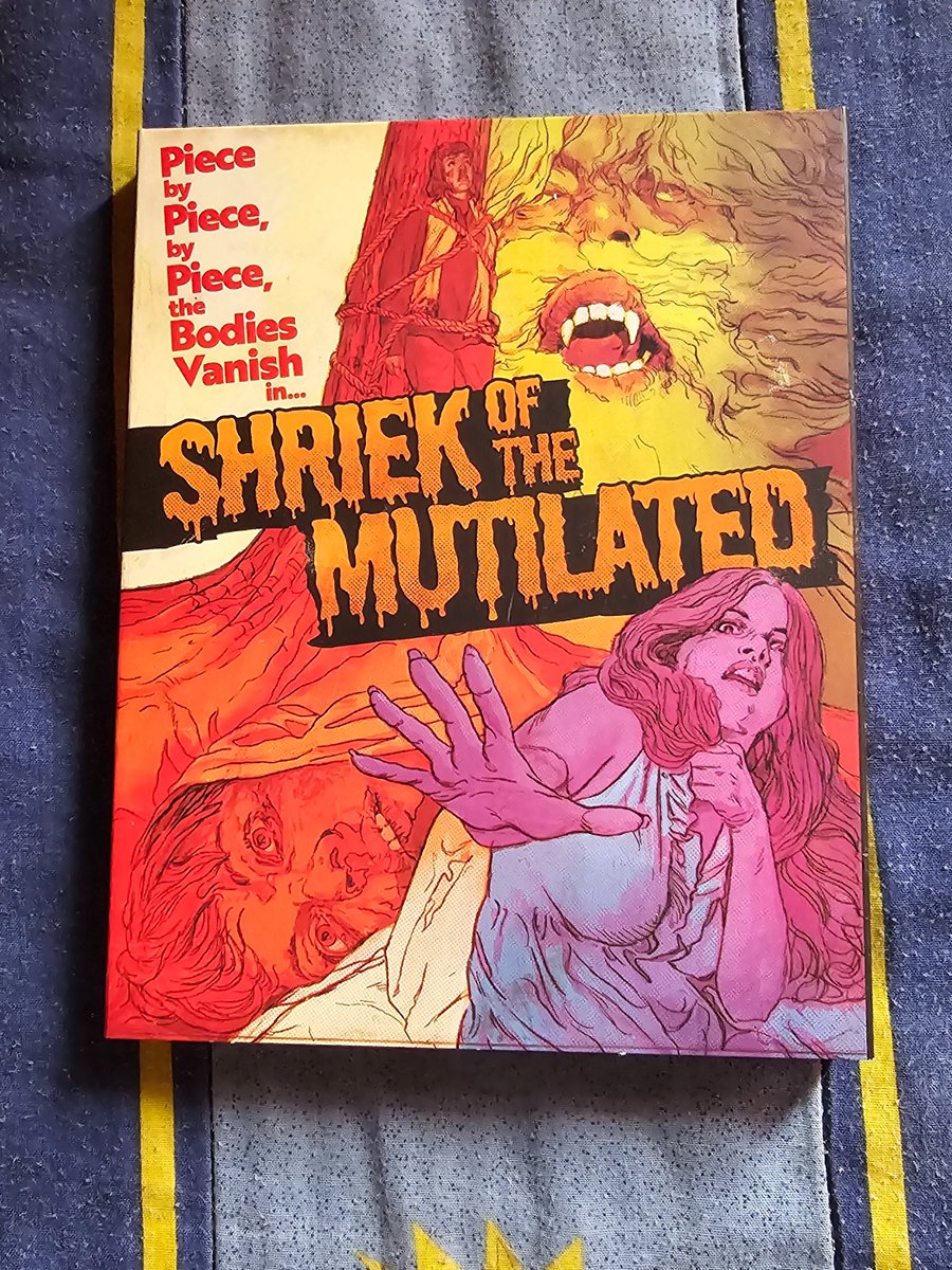 Tonight's movie - Shriek of the mutilated (1974) Yep i'm in for a strange night 😆 thanks to @VinegarSyndrome #PhysicalMedia #VinegarSyndrome #HorrorFamily #HorrorCommunity #ShriekOfTheMutilated