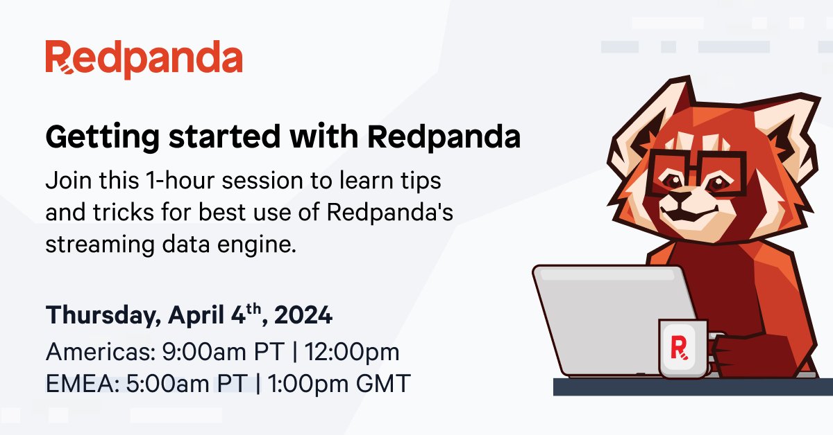 Everyone starts somewhere, but sometimes you just want to skip to the good part. To help you shortcut your journey to #streamingdata savviness, we recorded our latest Streamcast on how to get started with Redpanda 🐾 From installing and deploying to the coolest use cases —