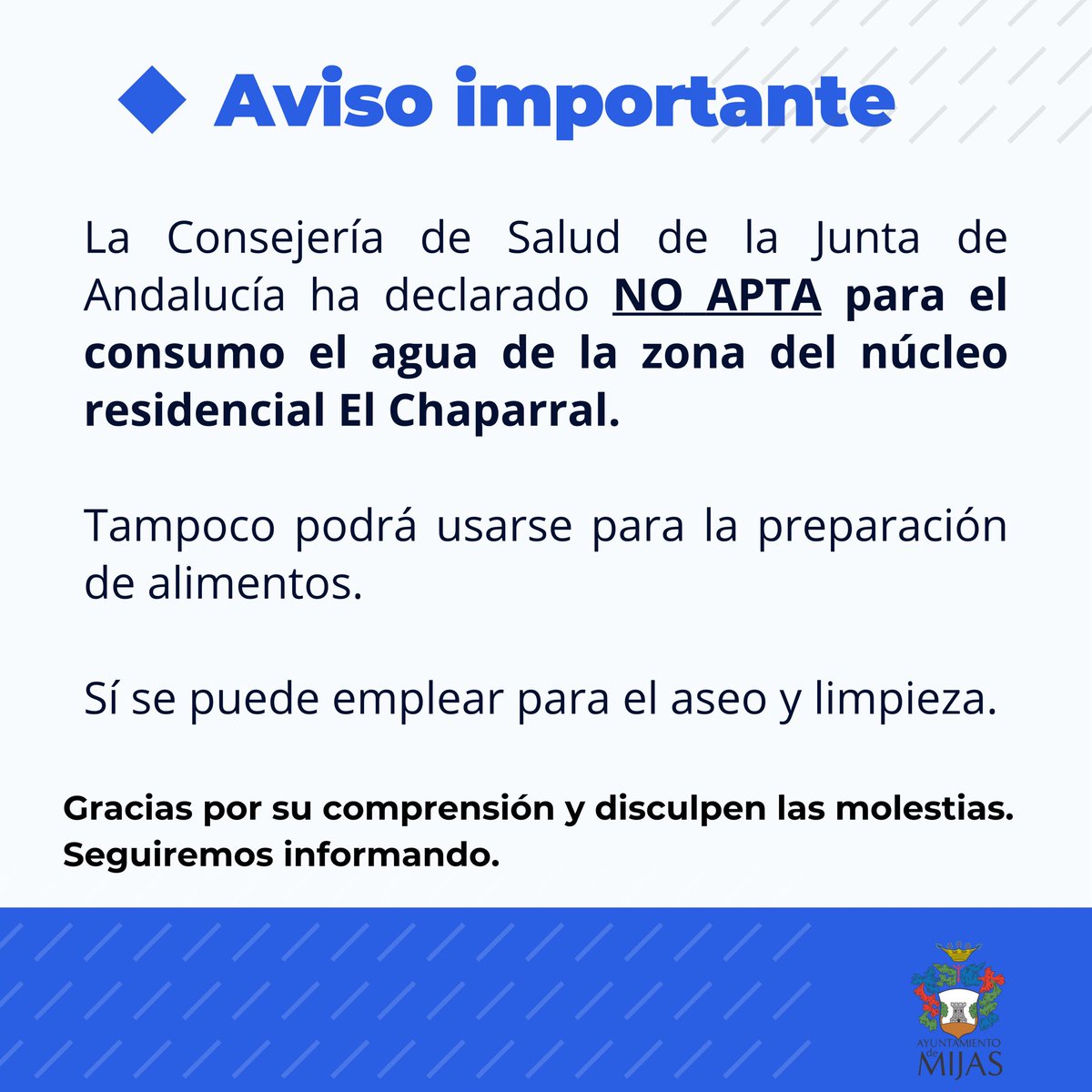 ⚠️ #InformaciónImportante 
#Mijas