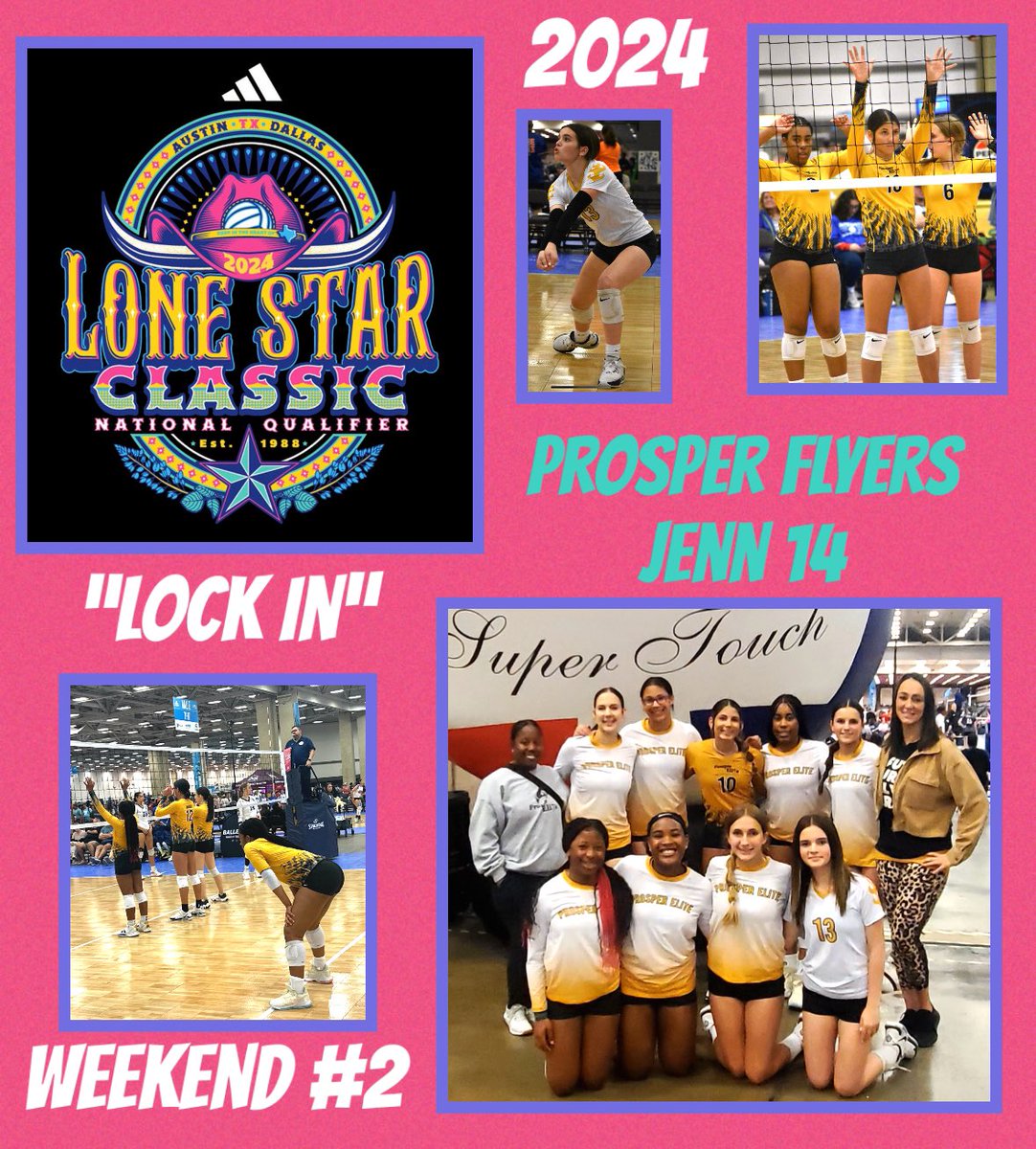 ProsperFlyersVC's tweet photo. LSC Weekend #2 is officially in the books! The girls played hard and fought harder. To say we are proud is an understatement. Getting to experience with some of them… their very first LSC was epic and a memory we’ll never forget. https://t.co/SHBZbiKbAf