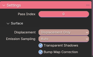 in the material's settings, you can set the displacement mode to actually displace geometry, if you didn't know!