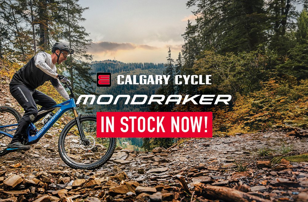 calgarycycle's tweet image. We're stoked to reveal that we are officially Calgary's exclusive @MondrakerBikes dealer! 

Mondraker offers a diverse range of models meticulously engineered to excel in any environment, ensuring that every ride is truly transformative.  

Check'em out: shorturl.at/evMP5