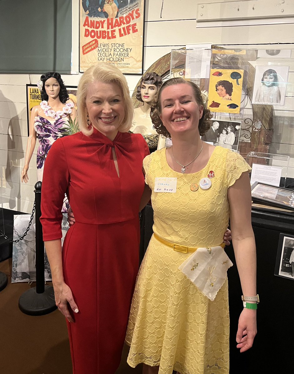 GlamAmor's tweet photo. Here are just a few pics from our evening courtesy of @EliseCD, Doug and @LaurasMiscMovie, and @JackCFields. Have a wonderful time at #TCMFF! 2/2 https://t.co/Jg6uTcsudk
