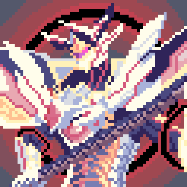 STAND UP CHAOS BREAKER DRAGON
I've been playing more Vanguard and I recently got into premium, I had to get a CBD deck going
#pixelart #aseprite #CardfightVanguard