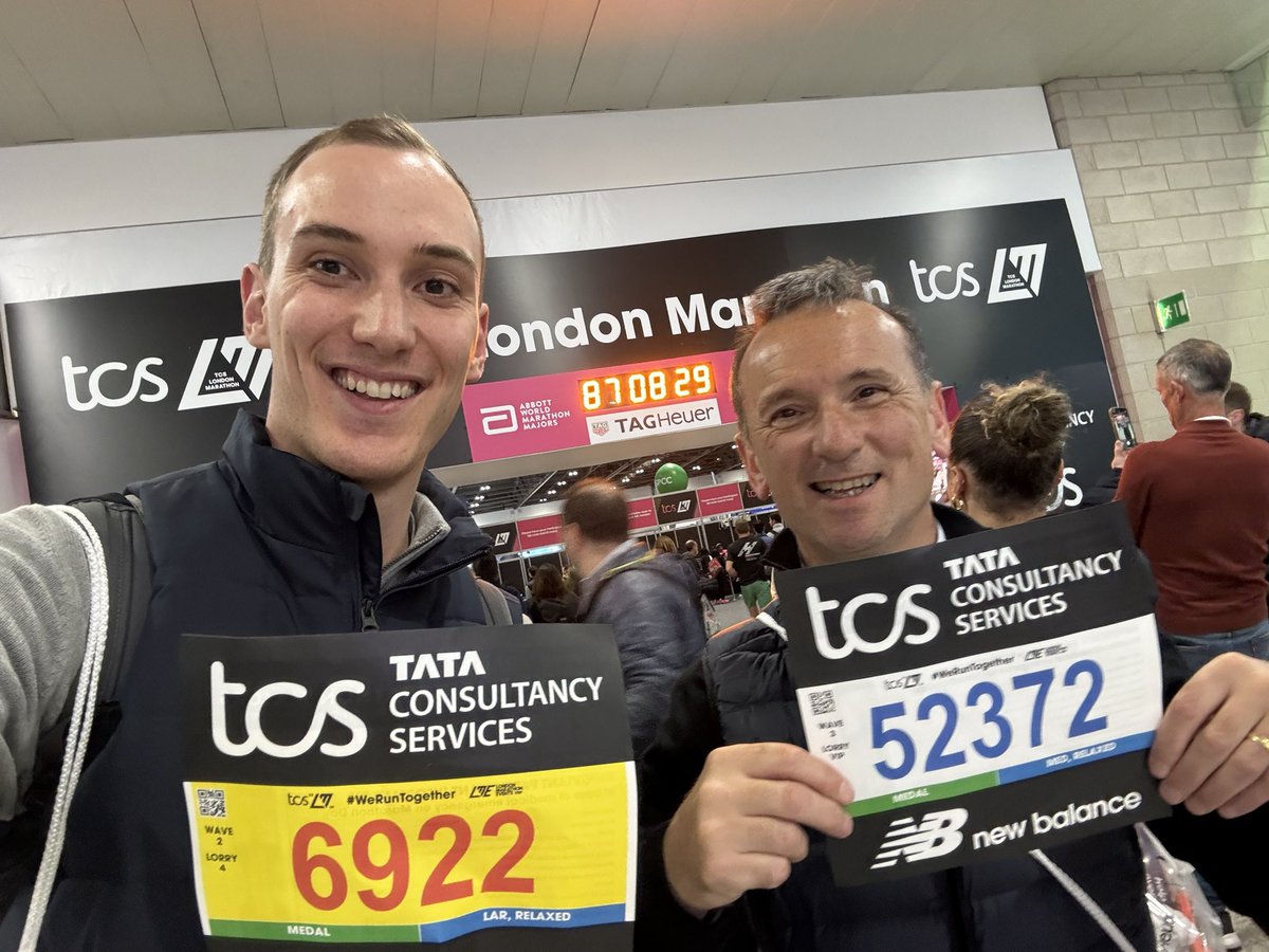 Marathon numbers collected. 3 days to go… justgiving.com/page/joe-kidd-…