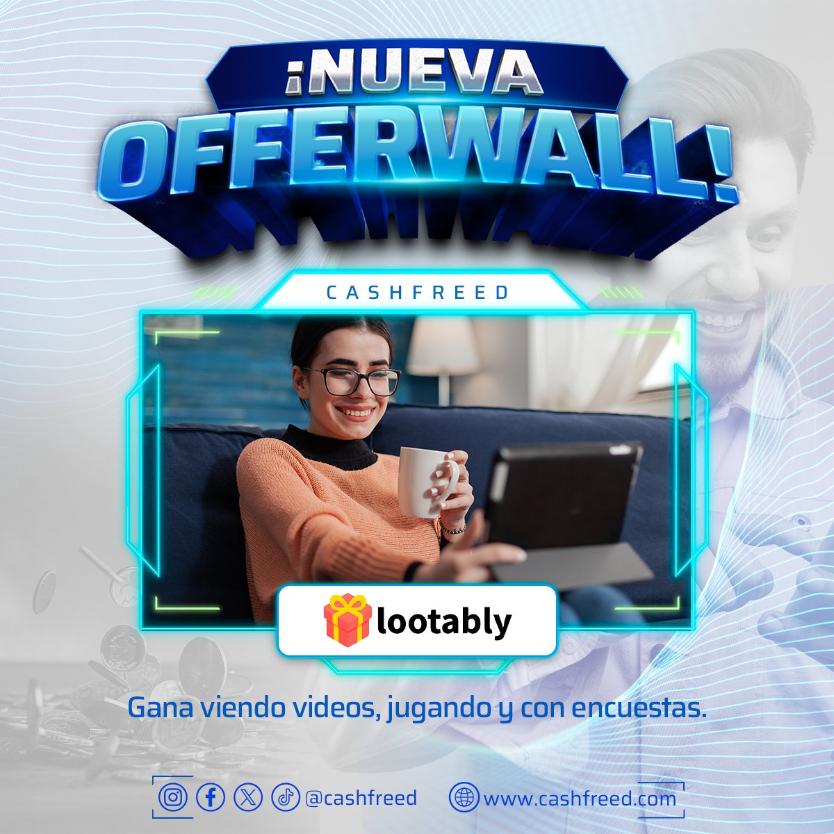 🚀 ¡Descubre la magia de ganar y ahorrar con Lootably!

 💰✨ Aprovecha al máximo tus oportunidades para ganar dinero extra con nuestra plataforma renovada de tareas. 🔥

- cashfreed.com/ahorra-y-gana

#Lootably #Ganardinerodesdecasa #GanarDinero #OfertaEspecial #PlataformaDeTareas