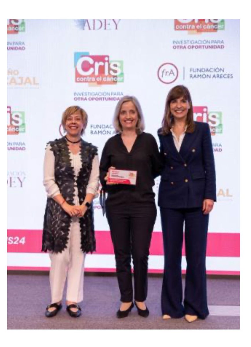 Muchas gracias a @criscancer por el premio Programa CRIS-Gustave Roussy Real Life Trials in Oncology, Ensayo LOWTOX-RLT para Tumores Neuroendocrinos junto con el doctor Eric Baudin del Institute Gustave Roussy de Paris.