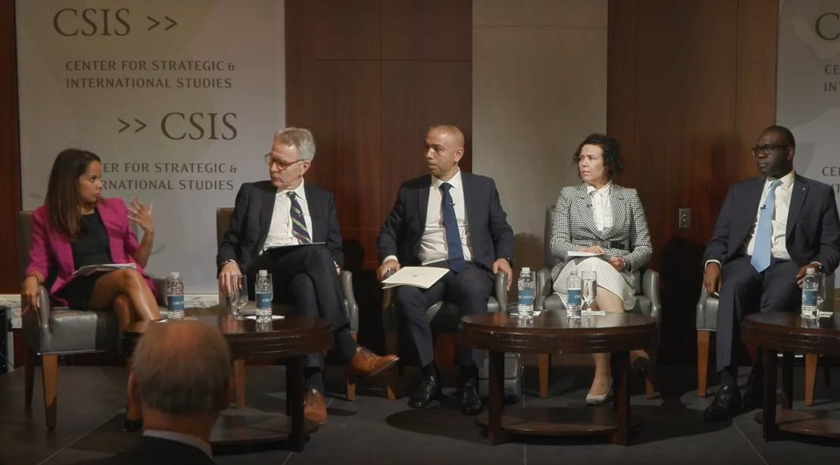 Thank you @CSIS for another great discussion at the Global Development Forum.  Appreciated the opportunity to weigh in on energy access and energy security as they relate to global development. Looking forward to continuing the discussion at COP29.