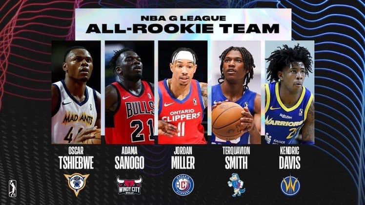 Great year for former Memphis Tiger Kendric Davis. He was selected to the NBA G League All-Rookie Team. @150__KD @GoTigers247 @Memphis_MBB
