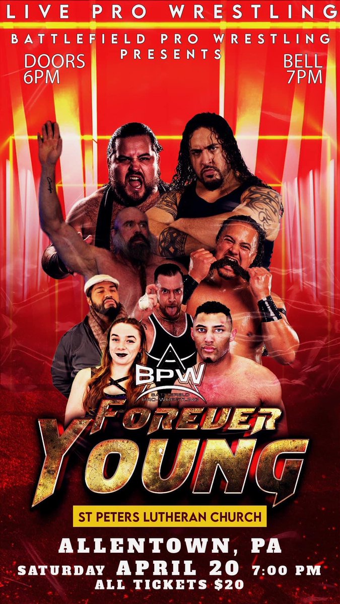 We have an absolutely massive weekend lined up! #Slatington PA for PPW Entertainment & #Allentown PA for Battlefield Pro Wrestling! I better see youse alllllll out there! South Philly's Finest… FOREVER! 🤌🏼🍝🚂 ⁦@SPF_Wiseguys⁩ ⁦@PPWProWrestling⁩ ⁦@BPWnation⁩