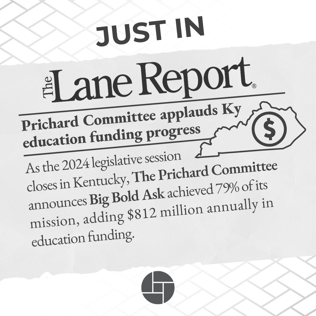 Investment in education at all levels pays dividends in economic growth and a higher quality of life for communities across the state. Read The Lane Report's coverage of the Big Bold Ask here: bit.ly/3xHWFPM

#BigBoldAsk #KentuckyEducation #InvestInKids