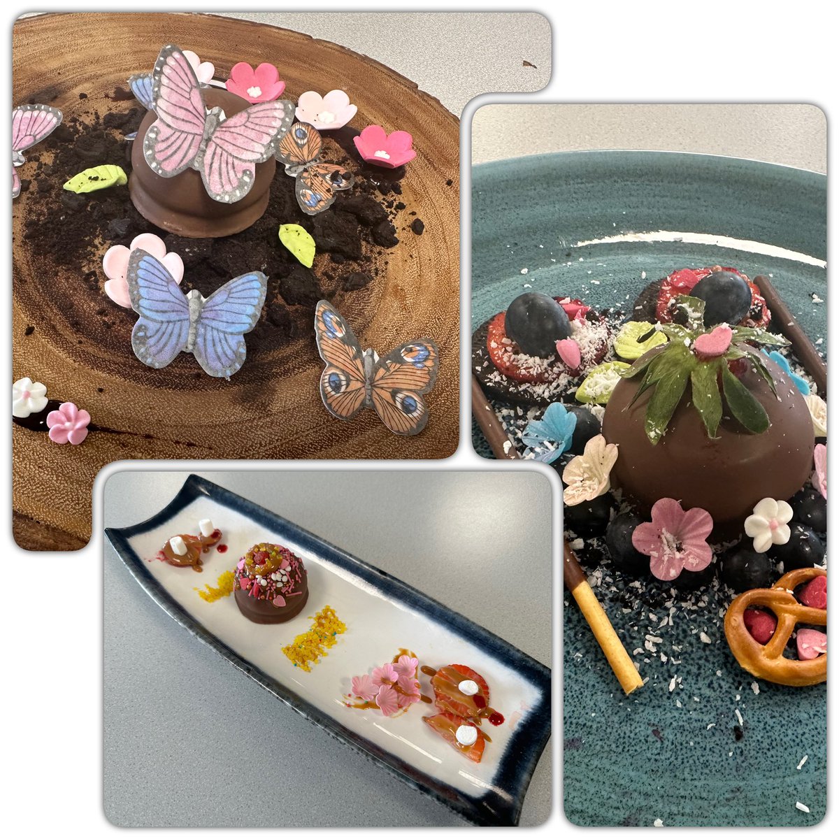 Y10 have had fun this week focusing on plate presentation and ‘disguising’ their tea cakes in the themes of earth, wind, water or fire. #competition
