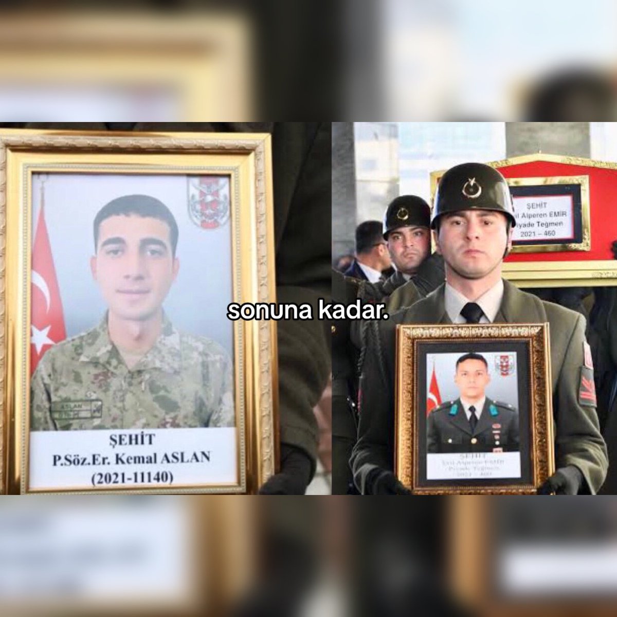 11 gün arayla şehit düşen iki kahramanımızın birlikte çekilmiş son fotoğrafları. 

🇹🇷12.12.2023 - Şehit Eril Alperen Emir 
🇹🇷23.12.2023 - Şehit Kemal Aslan