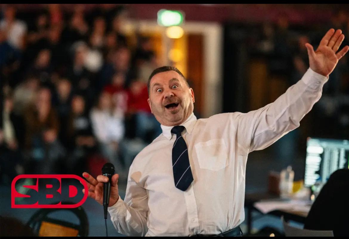 Speaker tijdens de SBD Cup