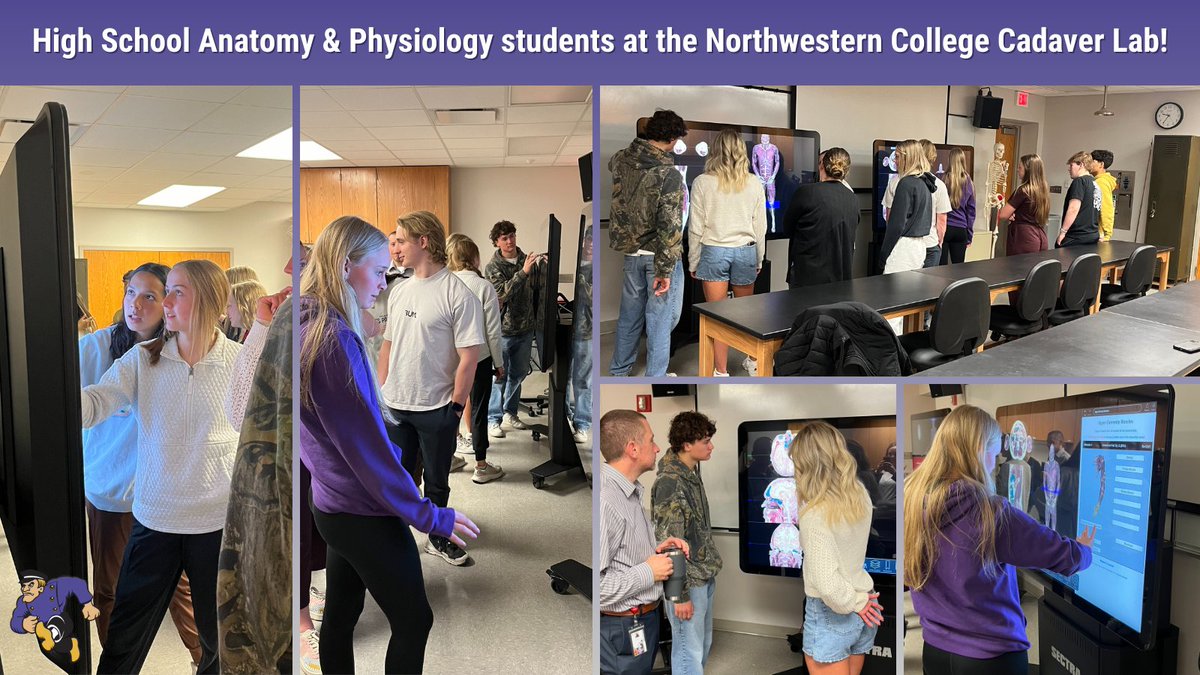 High School Anatomy and Physiology students recently visited the Northwestern College Cadaver Lab! This was an awesome opportunity for students to expand their understanding of the human body. Thank you for having us, Northwestern College!