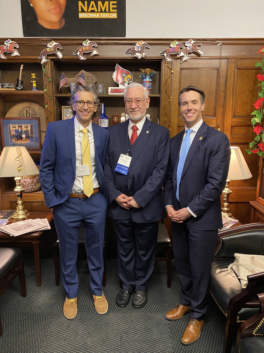 DrSamirVermani's tweet photo. Thank you to @RepMcGarvey and your staff for spending time with us today! We can save lives in Kentucky with your support. #ACGAdvocacyDay2024 @AmCollegeGastro https://t.co/6gbC4lEdMH