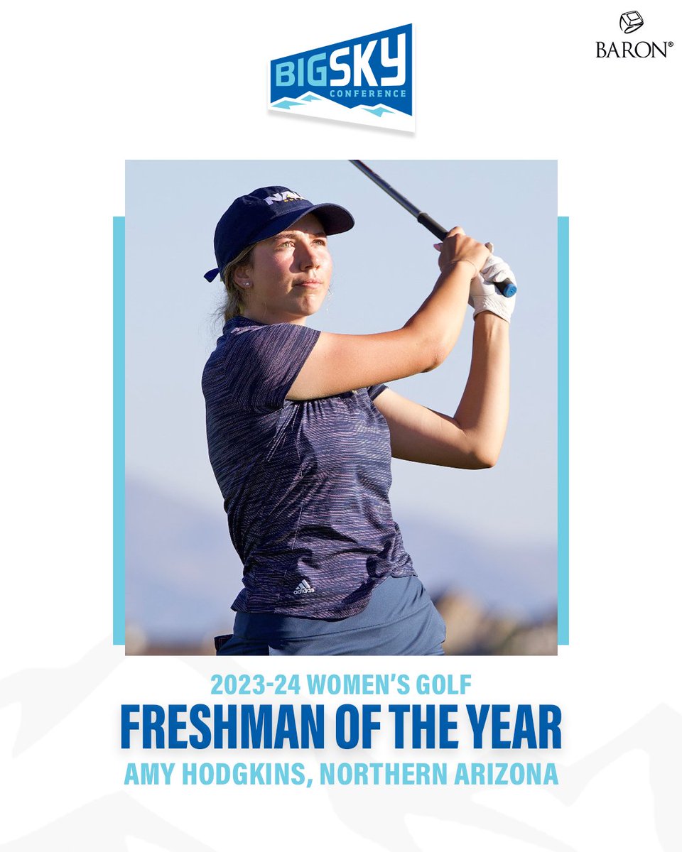 Our Freshman of the Year ⛳️ #ExperienceElevated