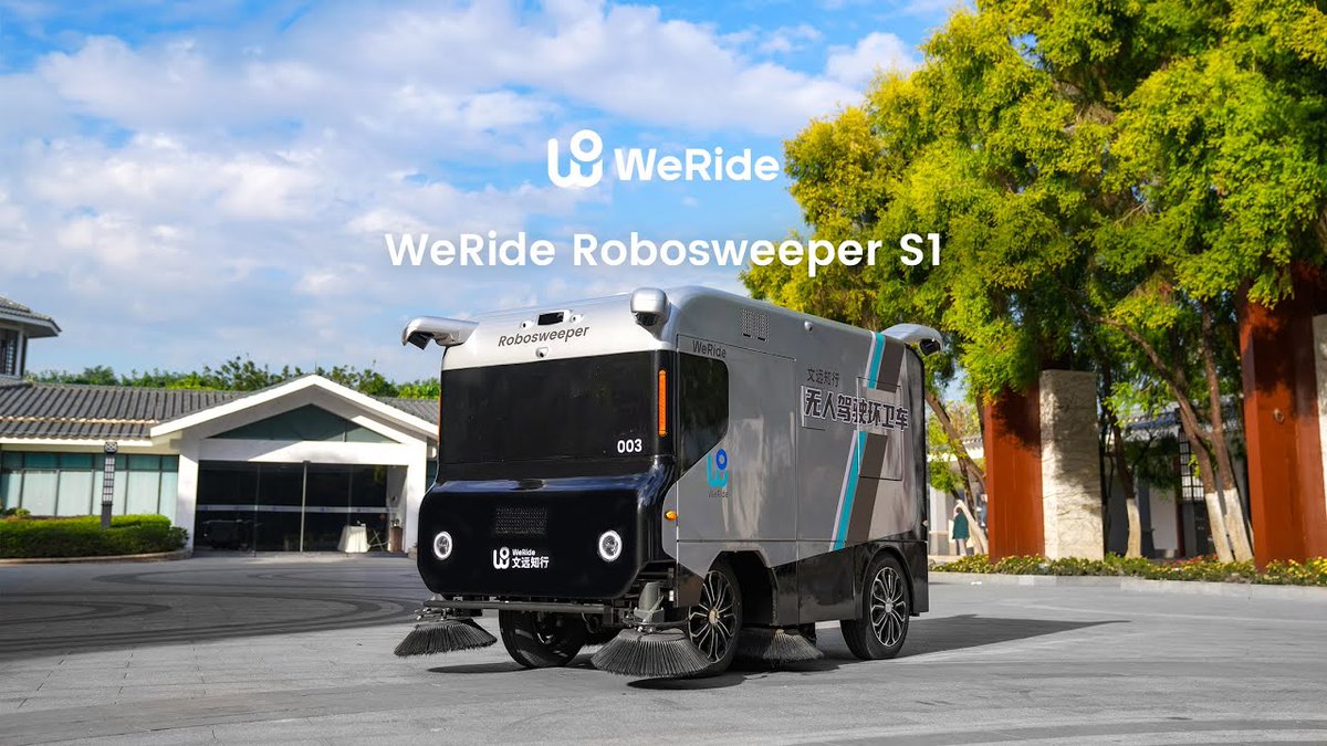 (video) WeRide Robosweeper S1 hit the market！
Read selfdrivingcars360.com/video-weride-r…

#selfdrivingcars #driverlesscars #autonomouscars #autonomousvehicles #selfdriving #driverless #cars #automotive #transport 
selfdrivingcars360.com/wp-content/upl…