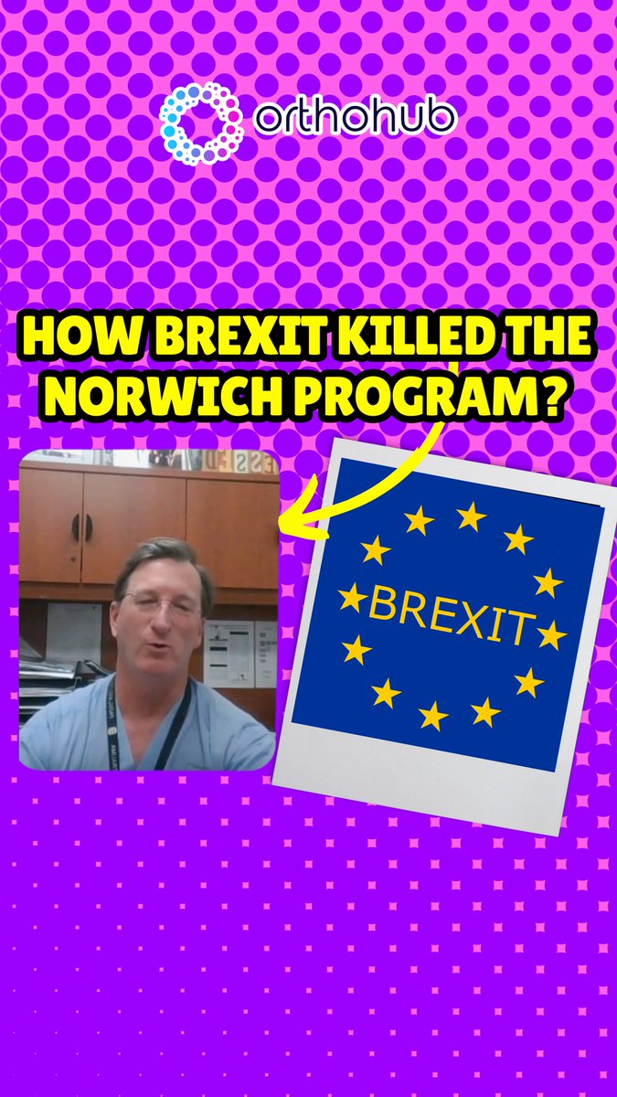 Would you work in Norwich hospital? Dr Adam Starr talks to @kashakhtar & @petebates about his experience as part of the Norwich exchange program and how Brexit has affected it. To watch more click the link below👇 youtu.be/QSk4ZhTnyyY?fe… #orthopaedics #ortho #medical #brexit