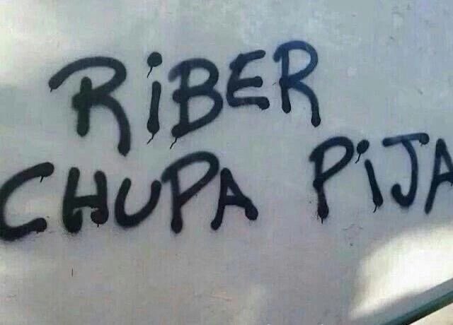 RIBER PLATE, QUE PUTO QUE SOS