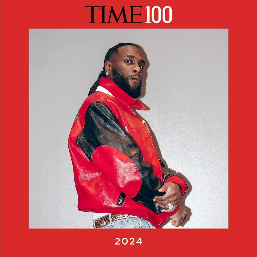 Congratulations @burnaboy who was named as one of @TIME's 100 Most Influential people of 2024 🔥