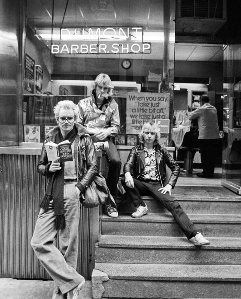 The Police in New York City, 1978 👍🏻📷 Lynn Goldsmith @NewWaveAndPunk