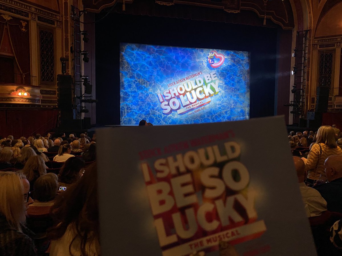 Hey @PeteWatermanOBE WOW @SoLuckyMusical is AMAZING ❤️❤️❤️tkts still available @LiverpoolEmpire 🤩🤩🤩🤩Love it …