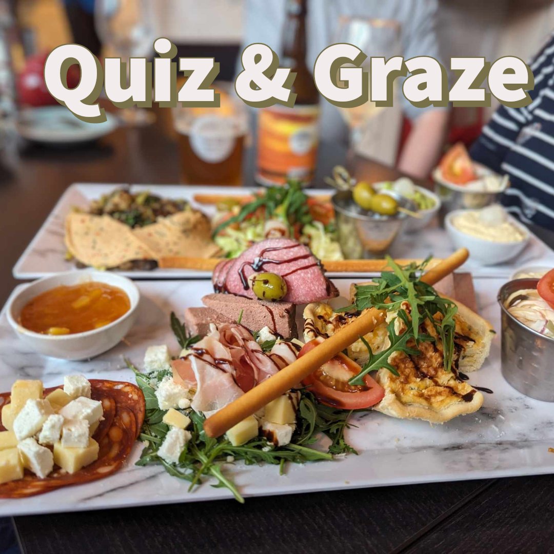 Next week is our monthly quiz and graze night for our charity @HHTGhospices. Get booking in as it will be a busy night. Can't make next week we have our usual quiz and graze every other Thursday. #NWalesHour